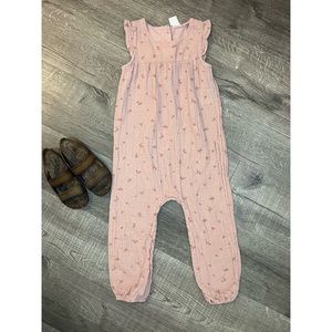 H & M Jumpsuit  - floral/blush
